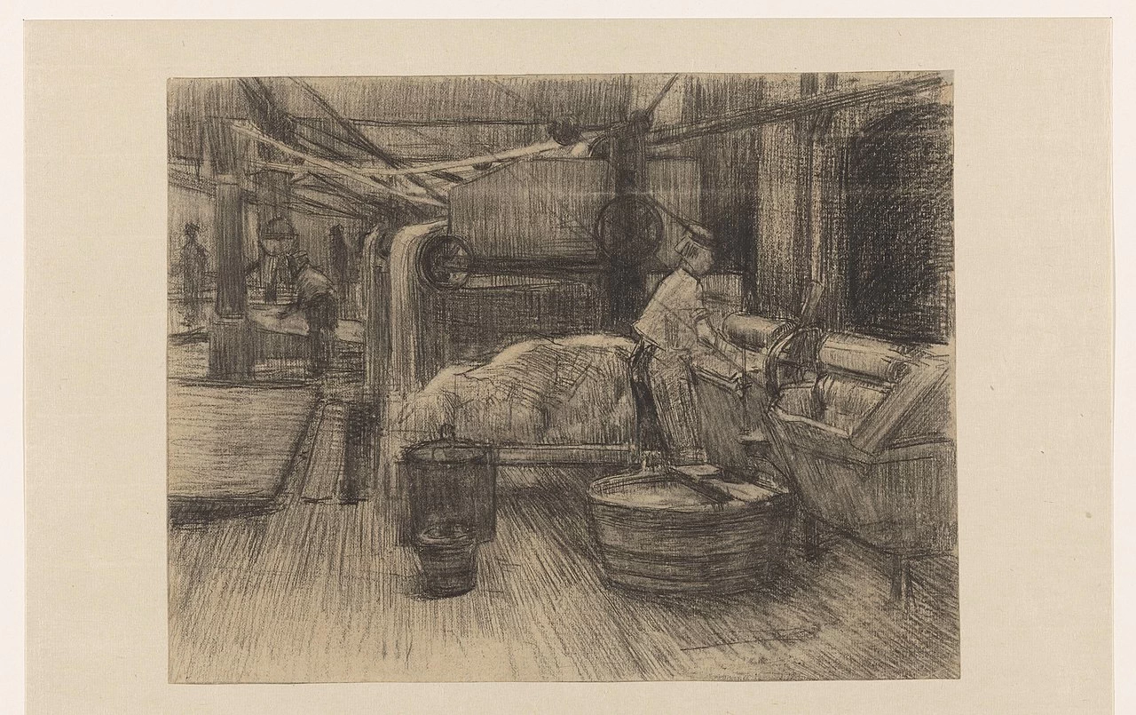 Nella tintoria del cotone - Rijksmuseum Amsterdam